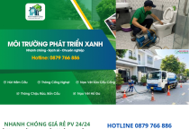 Hút bể Phốt Xã Phùng Nguyên Phú Thọ Sạch Sẽ 100% Giá Tốt