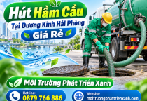 Hút Hầm Cầu Tại Dương Kinh Hải Phòng Giá Rẻ