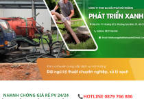 Hút Bể Phốt Xã Bản Nguyên Phú Thọ Phục Vụ 24/24 Giá Rẻ