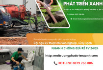 Hút Bể Phốt Xã Lâm Thao Phú Thọ Dịch Vụ 24/7 Giá Tốt