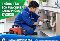 Thông Tắc Bồn Rửa Chén Bát Tại Hải Phòng Giá Rẻ
