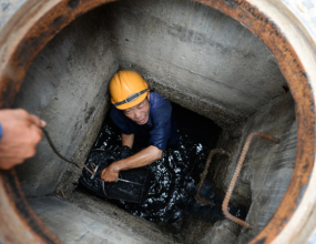Nạo vét cống phường Trường Thọ, Thủ Đức