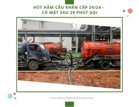 Hút hầm cầu khẩn cấp 24/24 – Có mặt sau 20 phút gọi