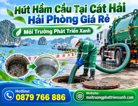 Hút Hầm Cầu Tại Cát Hải Hải Phòng Giá Rẻ