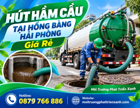 Hút Hầm Cầu Tại Hồng Bàng Hải Phòng Giá Rẻ