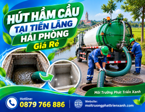 Hút Hầm Cầu Tại Tiên Lãng Hải Phòng Giá Rẻ