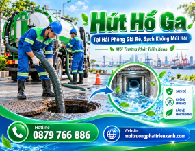 Hút Hố Ga Tại Hải Phòng Giá Rẻ, Sạch Không Mùi Hôi