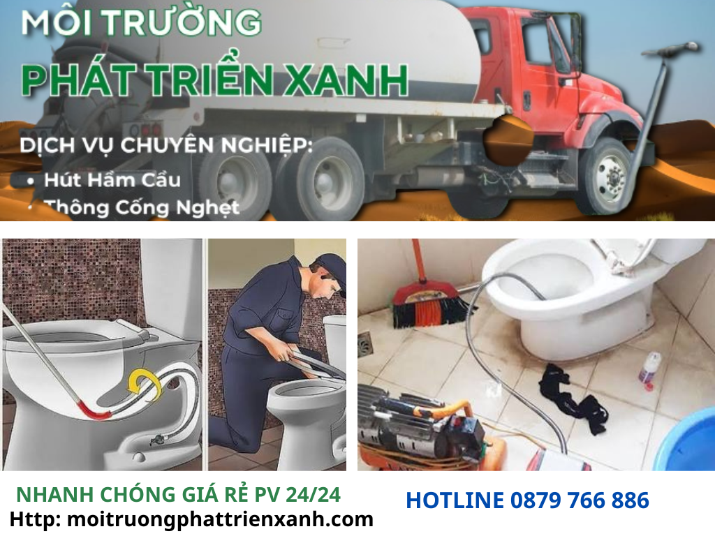 hút bể phốt xã phùng nguyên