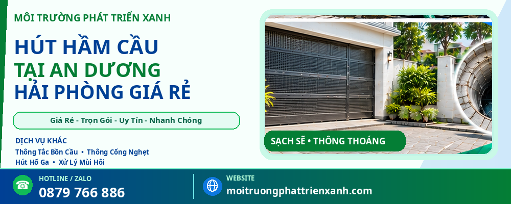 Hút Hầm Cầu Tại An Dương Hải Phòng Giá Rẻ - Kiểm tra hệ thống thoát nước và vệ sinh công trình sau khi hoàn thành