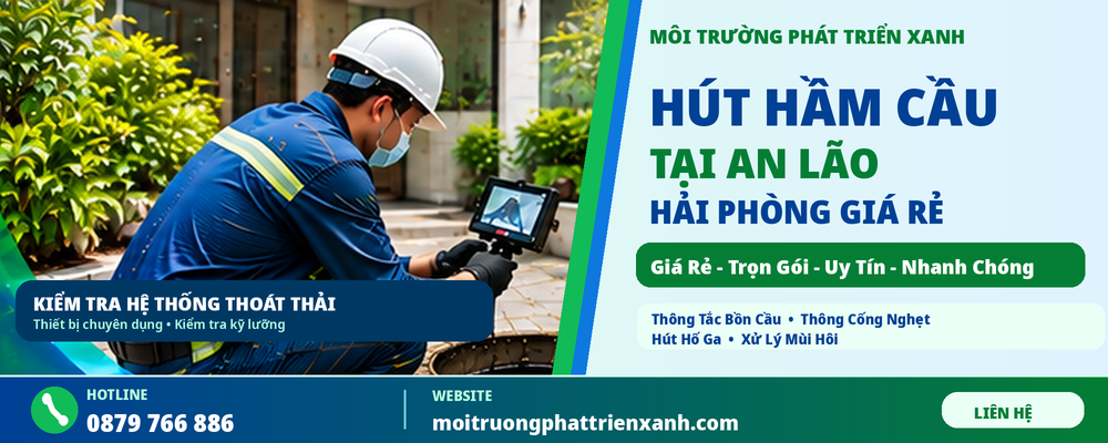 Hút Hầm Cầu Tại An Lão Hải Phòng Giá Rẻ - Khảo sát tình trạng hầm cầu và kiểm tra bể tự hoại