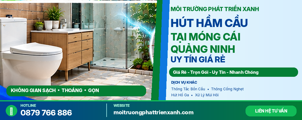 Hút Hầm Cầu Tại Móng Cái Quảng Ninh Uy Tín Giá Rẻ - Kiểm tra hoàn thiện và vệ sinh sau khi hút bể phốt