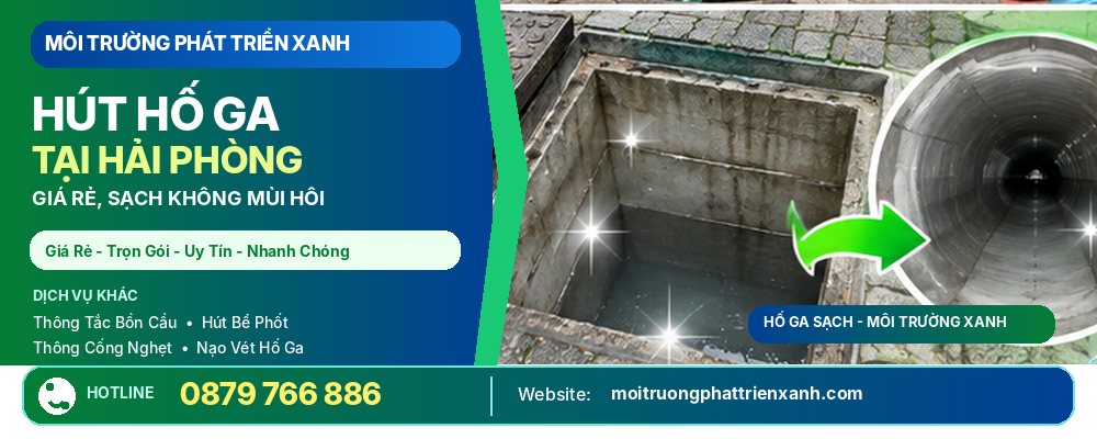 Hút Hố Ga Tại Hải Phòng Giá Rẻ, Sạch Không Mùi Hôi - Hoàn thành vệ sinh và kiểm tra hệ thống thoát nước