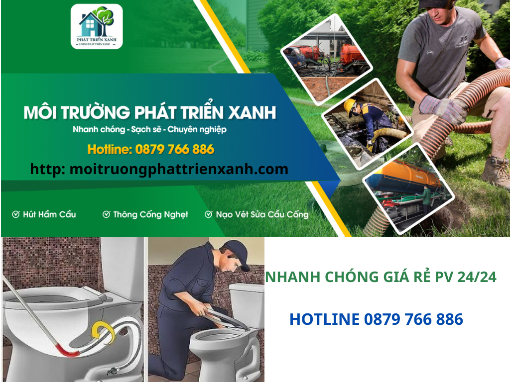 dịch vụ hút bể phốt tại phú thọ