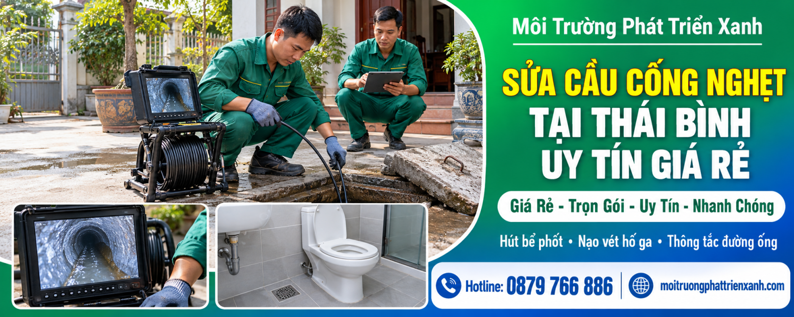 Sửa Cầu Cống Nghẹt Tại Thái Bình Uy Tín Giá Rẻ - khảo sát bồn cầu và hệ thống thoát nước