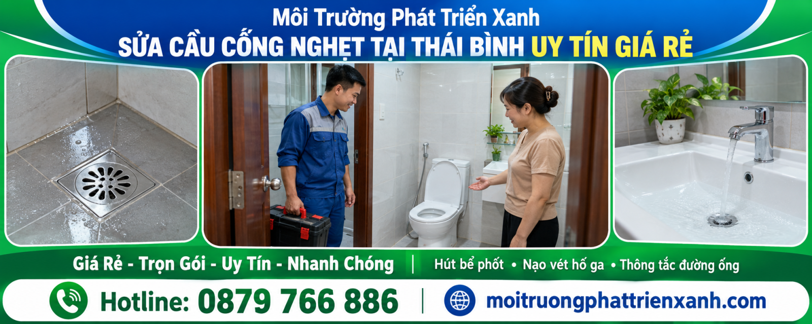 Sửa Cầu Cống Nghẹt Tại Thái Bình Uy Tín Giá Rẻ - kiểm tra thoát nước và bàn giao sau thi công