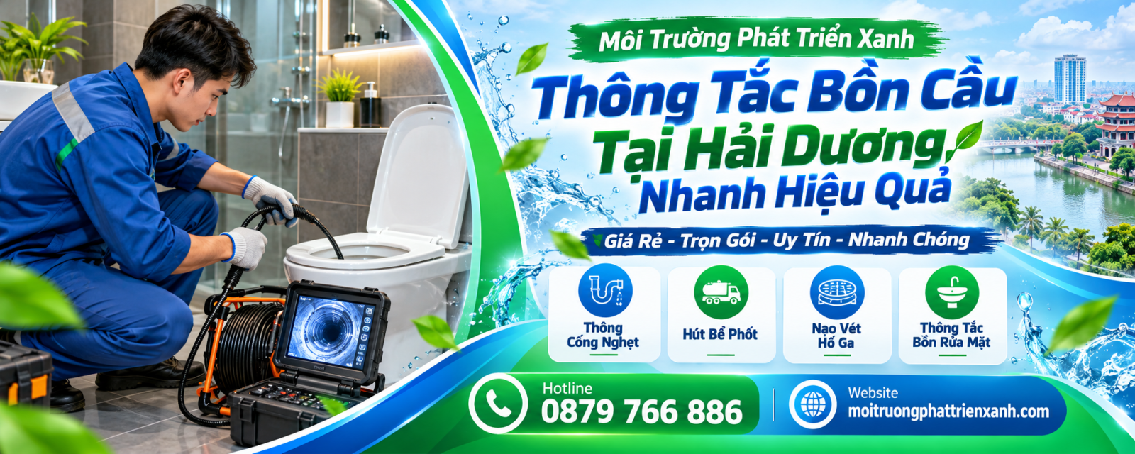 Thông Tắc Bồn Cầu Tại Hải Dương Nhanh Hiệu Quả - Hình ảnh bồn cầu bị tắc nghẽn và nước thoát chậm
