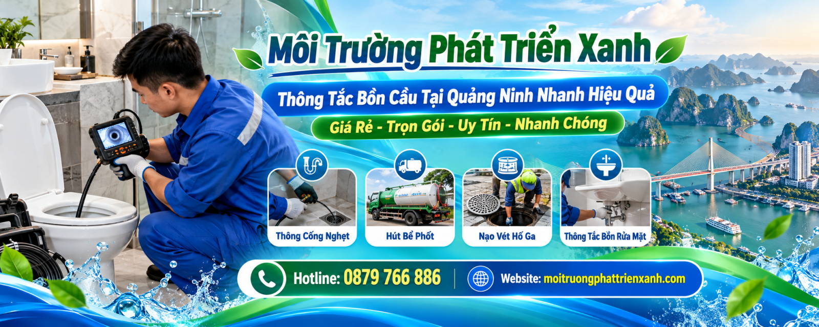 Thông Tắc Bồn Cầu Tại Quảng Ninh Nhanh Hiệu Quả - Hình ảnh khảo sát tình trạng bồn cầu bị tắc nghẽn