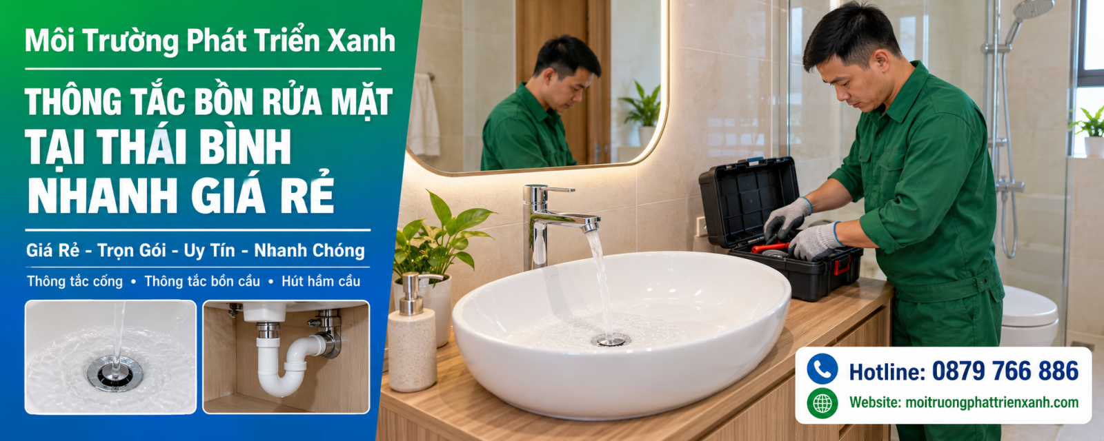 Thông Tắc Bồn Rửa Mặt Tại Thái Bình Nhanh Giá Rẻ - kiểm tra dòng chảy và bàn giao lavabo