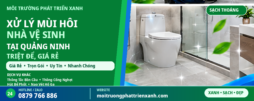 Xử Lý Mùi Hôi Nhà Vệ Sinh Tại Quảng Ninh Triệt Để, Giá Rẻ - Kiểm tra và hoàn thành xử lý mùi hôi nhà vệ sinh