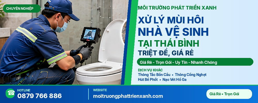 Xử Lý Mùi Hôi Nhà Vệ Sinh Tại Thái Bình Triệt Để, Giá Rẻ - Khảo sát nguyên nhân phát sinh mùi hôi