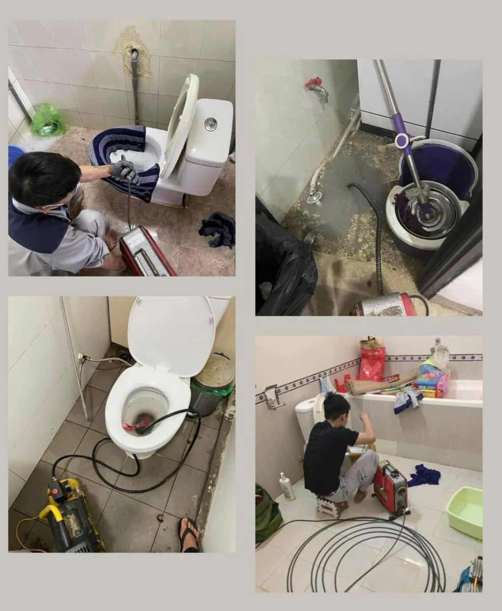 dịch vụ thông tắc bồn cầu tại quế võ