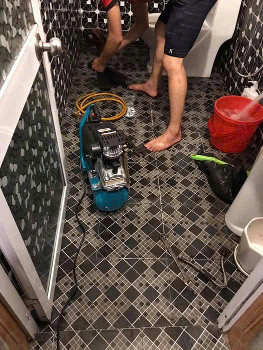 dịch vụ thông cống nghẹt Tân Uyên